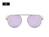 Image of Fashion Round Frame Cat's Eye Sunglasses