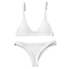 Image of Solid Color  Brazilian Bikini Set
