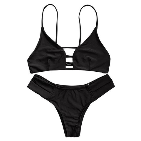 Halter Brazilian Bikini Set