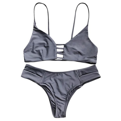 Halter Brazilian Bikini Set