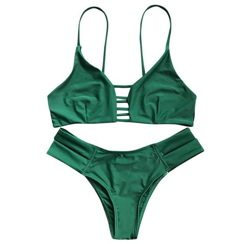 Halter Brazilian Bikini Set