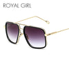 Image of Metal Bran designer Mirror Glasses