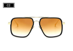 Metal Bran designer Mirror Glasses