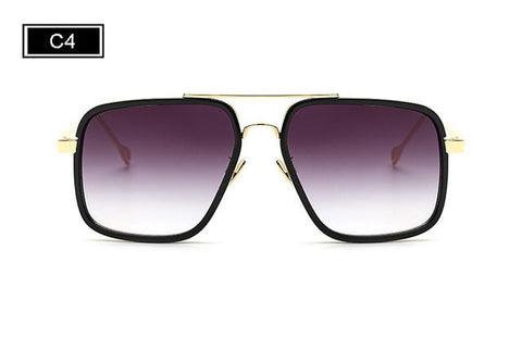 Metal Bran designer Mirror Glasses
