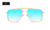 Image of Metal Bran designer Mirror Glasses