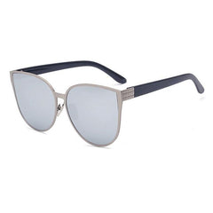 Metal Frame Cat Eye Sunglasses