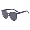 Image of Metal Frame Cat Eye Sunglasses