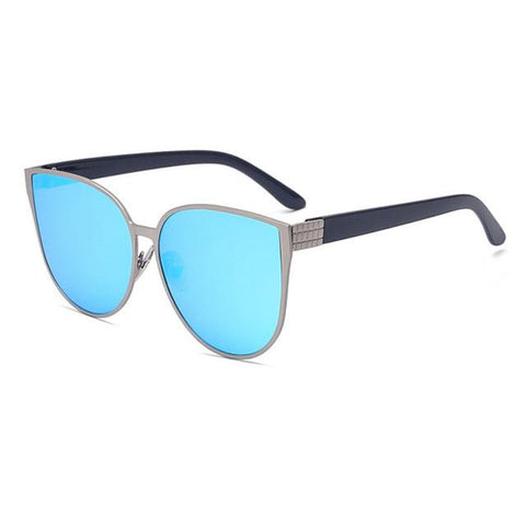 Metal Frame Cat Eye Sunglasses