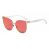 Image of Metal Frame Cat Eye Sunglasses