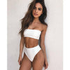 Image of High Leg Two Pieces Bikini Set