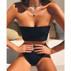 Image of High Leg Two Pieces Bikini Set