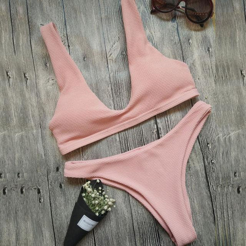Micro Bikini Set Low Waist Bikini Set