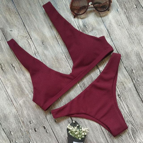 Micro Bikini Set Low Waist Bikini Set