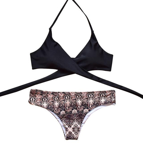 Crochet Bikini Handmade Knitted Swimsuit