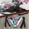 Image of Solid Strappy Bikinis Set