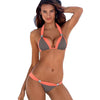 Image of Halter Top  Push Up Bikini Set