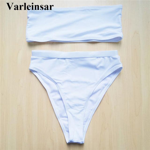 Two Pieces  High Waist Bikini Set