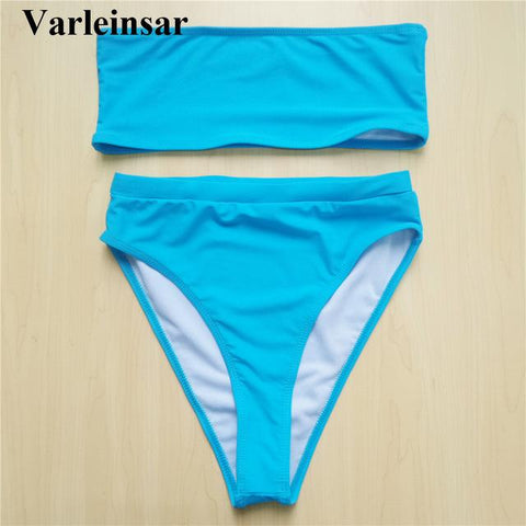 Two Pieces  High Waist Bikini Set