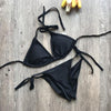 Image of Sexy Pure Color Bikini Set