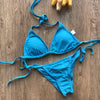 Image of Sexy Pure Color Bikini Set