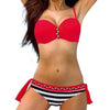 Image of Tanga Push Up Halter  Bikini Set