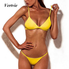 Strapless 2 Piece Beach Swimming Suits