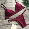 Image of Strapless 2 Piece Beach Swimming Suits