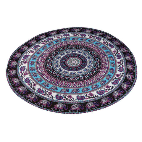 Round Beach Shower Towel
