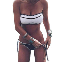 Printed Brazilian Bikini Set