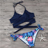 Image of Green Nature Printed Swimsuit