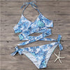 Image of Green Nature Printed Swimsuit