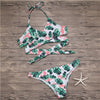 Image of Green Nature Printed Swimsuit