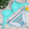 Image of Tropical Brazilian  Vintage Bathing Suit