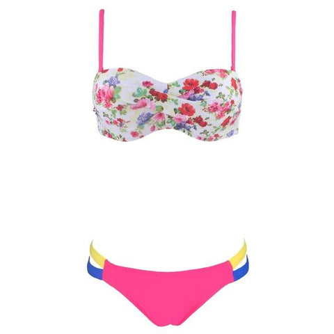 Rose Floral Beach Wear