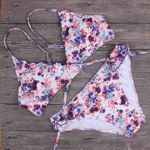 Rose Floral Beach Wear
