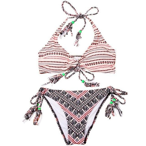 Handmade Crochet Bikini Push Up Bikini Set