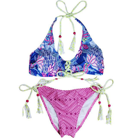 Handmade Crochet Bikini Push Up Bikini Set
