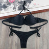 Image of Scrunch Butt  Beach Women Plus Size Underwire Bikini Set