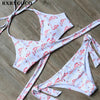 Image of Cross Brazilian Bikinis Push Up Bikini Set