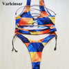 Image of 2018 New African Sexy Thong Bikini Lace Up  Set