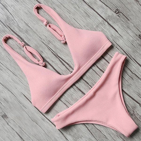 2018 Sexy  Thong Bikini Set