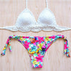 Image of New Vintage Crochet Handmade Knitted Bathing Suit