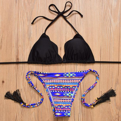 New Vintage Crochet Handmade Knitted Bathing Suit