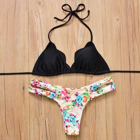 New Vintage Crochet Handmade Knitted Bathing Suit