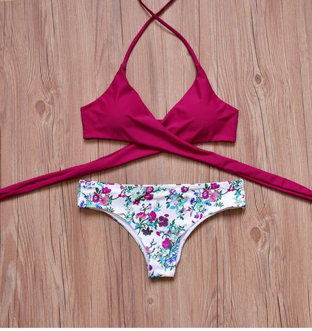 New Vintage Crochet Handmade Knitted Bathing Suit