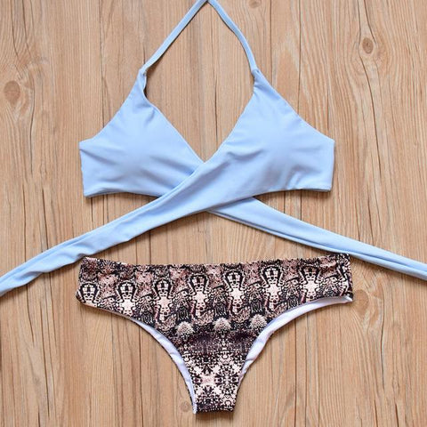 New Vintage Crochet Handmade Knitted Bathing Suit