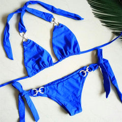 Diamond Swimsuit Crystal Rhinestone Bikini Set