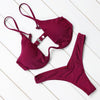 Image of Sexy Push Up Underwire  Bikinis Set