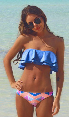 Push Up Brazilian Bikini Set