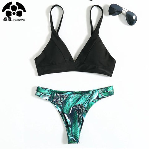 2018 NEW Push Up Strap Sexy Bikini Set